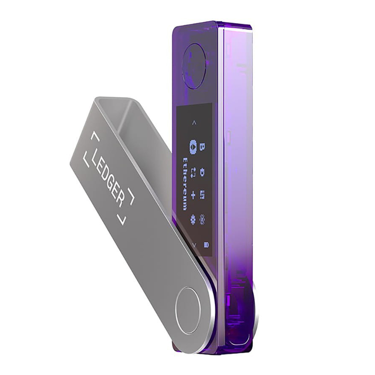 Криптогаманець Ledger Nano X Cosmic Purple 2 Криптогаманець Ledger Nano X Cosmic Purple 2