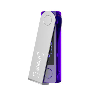 Криптогаманець Ledger Nano X Cosmic Purple