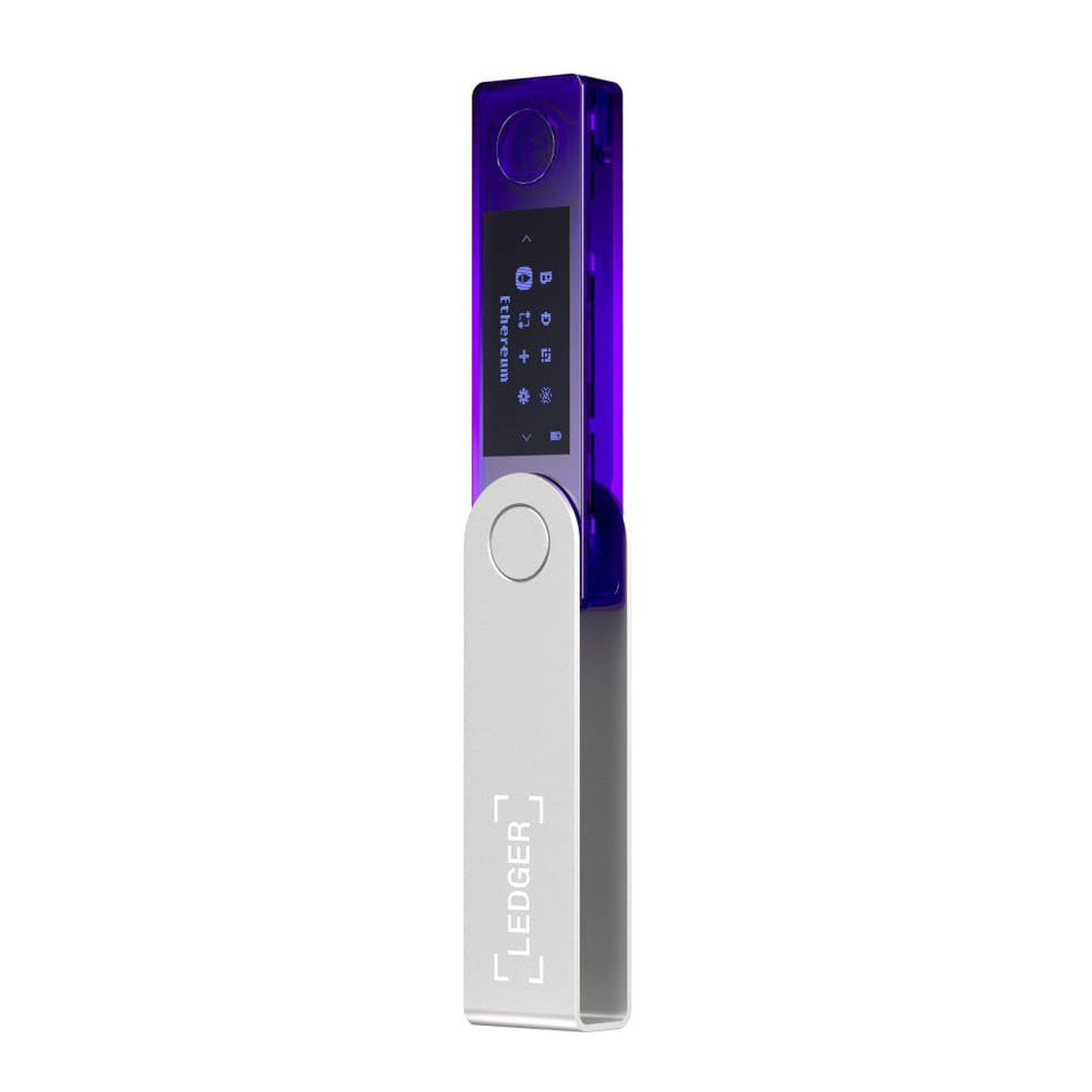 Криптогаманець Ledger Nano X Cosmic Purple 5 Криптогаманець Ledger Nano X Cosmic Purple 5