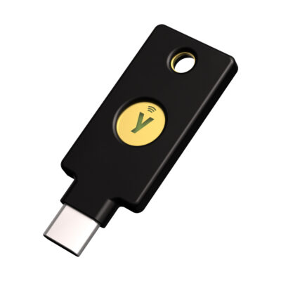 (Копія)Апаратний ключ Yubico Yubikey Security Key C NFC USB Type-С OPEN BOX (1177087ob) 2