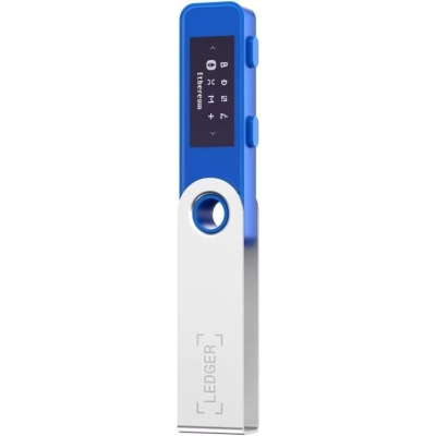 Апаратний гаманець для криптовалют Ledger Nano S Plus Deepsea Blue (LNSPDB) 2