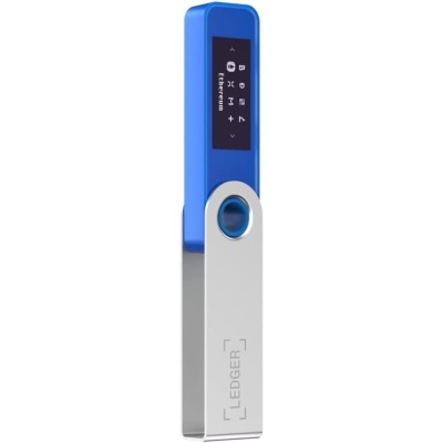 Апаратний гаманець для криптовалют Ledger Nano S Plus Deepsea Blue (LNSPDB) 3