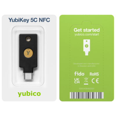 Апаратний ключ Yubico Yubikey 5C NFC USB Type-C (683070) 8