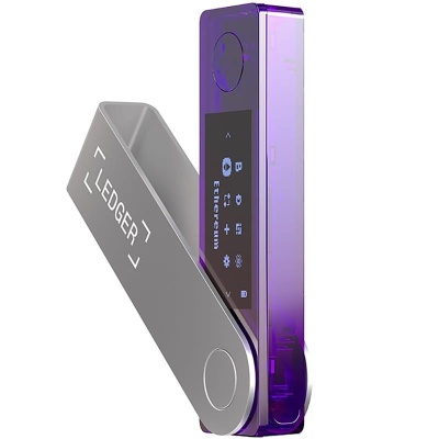 Апаратний гаманець для криптовалют Ledger Nano X Cosmic Purple (LNXCP) 6