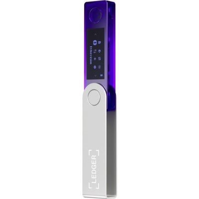 Апаратний гаманець для криптовалют Ledger Nano X Cosmic Purple (LNXCP) 3