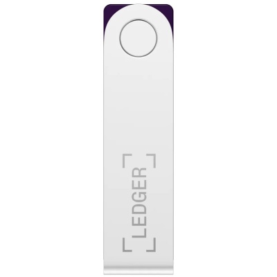 Апаратний гаманець для криптовалют Ledger Nano X Cosmic Purple (LNXCP) 2