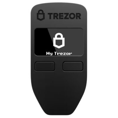 Апаратний гаманець для криптовалют Trezor Model One Чорний (B00R6MKDDE)
