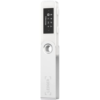 Апаратний гаманець для криптовалют Ledger Nano S Plus Mystic White (LNSPMW) 2