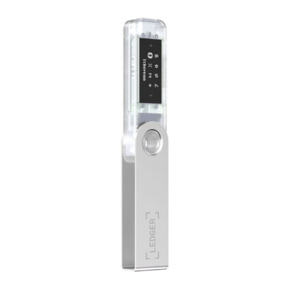 Апаратний гаманець для криптовалют Ledger Nano S Plus Ice (LNSPI) 2