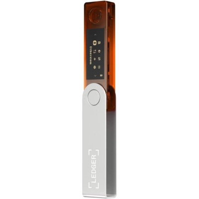 Апаратний гаманець для криптовалют Ledger Nano X Blazing Orange (LNXBO) 3