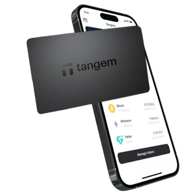 Криптогаманець Tangem Wallet 2.0 набір з 2 карток Black (TG128X2-B) 4