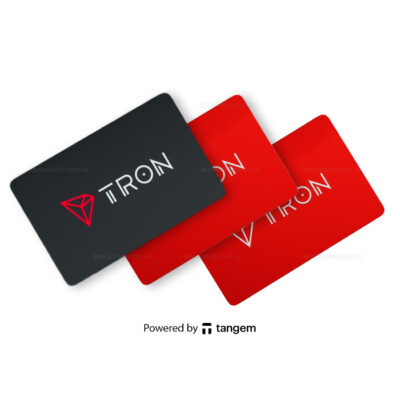 Криптогаманець Tangem 2.0 x TRON Wallet набір з 3 карток (TG128X3-T)