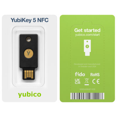 Апаратний ключ Yubico Yubikey 5 NFC USB Type-A (683066)
