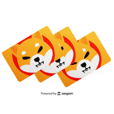 Криптогаманець Tangem 1.0 x Shiba Inu Wallet набір з 3 карток (TG128X3-S) 2