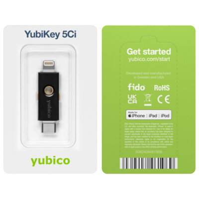 Апаратний ключ Yubico Yubikey 5Ci USB Type-C, Lightning (683072)