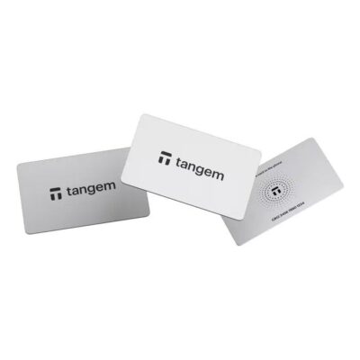 Крипто-гаманець Tangem Wallet 2.0 набір з 3 карток White (TG128X3-W) 2