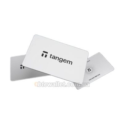 Криптогаманець Tangem Wallet 2.0 набір з 3 карток White (TG128X3-W) 6