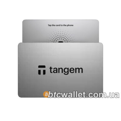 Криптогаманець Tangem Wallet 2.0 набір з 2 карток White (TG128X2-W) 3