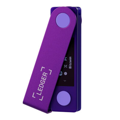 Криптогаманець Ledger Nano X Amethyst Purple 2