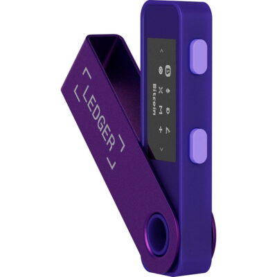 Апаратний гаманець для криптовалют Ledger Nano S Plus Amethyst Purple (LNSPAP) 3