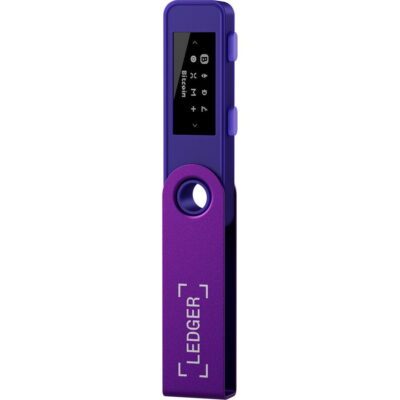 Апаратний гаманець для криптовалют Ledger Nano S Plus Amethyst Purple (LNSPAP) 2