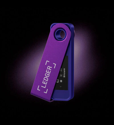 Апаратний гаманець для криптовалют Ledger Nano S Plus Amethyst Purple (LNSPAP) 7