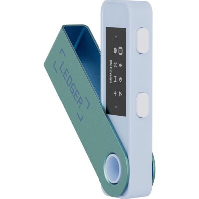 Апаратний гаманець для криптовалют Ledger Nano S Plus Pastel Green (LNSPPG) 3