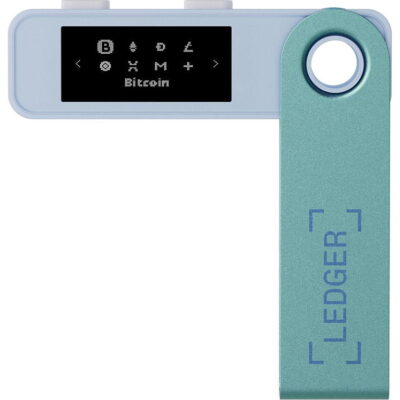 Апаратний гаманець для криптовалют Ledger Nano S Plus Pastel Green (LNSPPG) 4