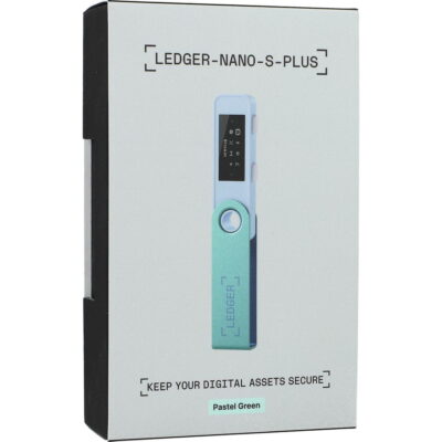 Апаратний гаманець для криптовалют Ledger Nano S Plus Pastel Green (LNSPPG) 8