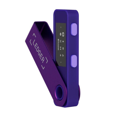 Апаратний гаманець для криптовалют Ledger Nano S Plus Amethyst Purple (LNSPAP)