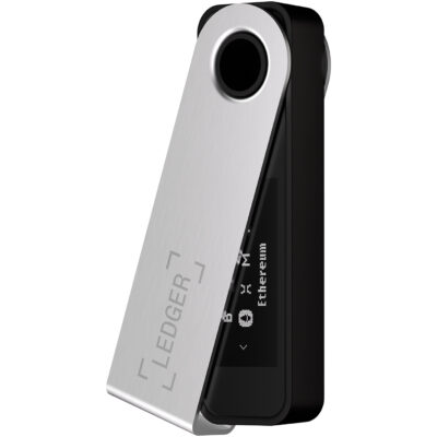 Апаратний гаманець для криптовалют Ledger Nano S Plus Matte Black (LNSPMB)