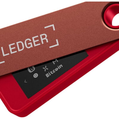 Апаратний гаманець для криптовалют Ledger Nano S Plus Ruby Red (LNSPRR) 5