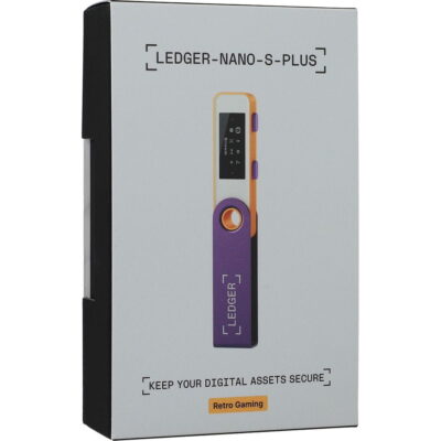 Апаратний гаманець для криптовалют Ledger Nano S Plus Retro Gaming (LNSPRG) 7