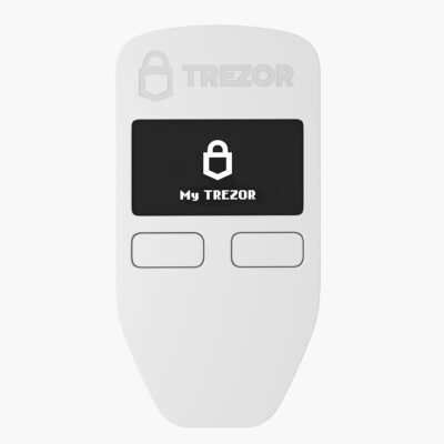 Апаратний гаманець для криптовалют Trezor Model One Білий (B00P5HU80A)
