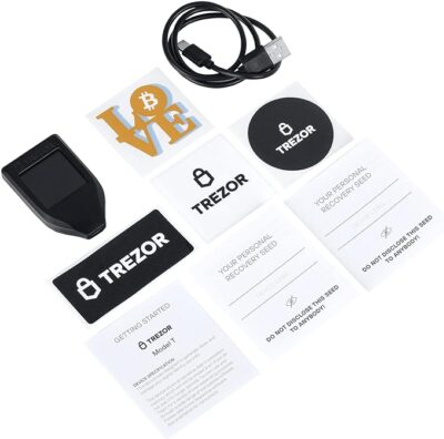 Апаратний гаманець для криптовалют Trezor Model T Чорний (B07B8Q2G3K) 7