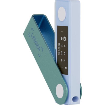 Апаратний гаманець для криптовалют Ledger Nano X Pastel Green (LNXPG) 4