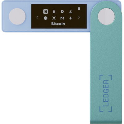 Апаратний гаманець для криптовалют Ledger Nano X Pastel Green (LNXPG) 3