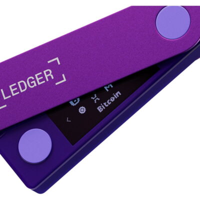 Апаратний гаманець для криптовалют Ledger Nano X Amethyst Purple (LNXAP) 6