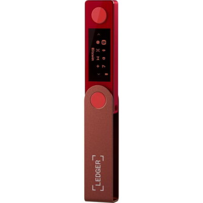 Апаратний гаманець для криптовалют Ledger Nano X Ruby Red (LNXRR) 2