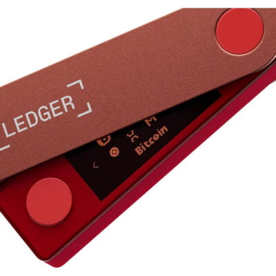 Апаратний гаманець для криптовалют Ledger Nano X Ruby Red (LNXRR) 5