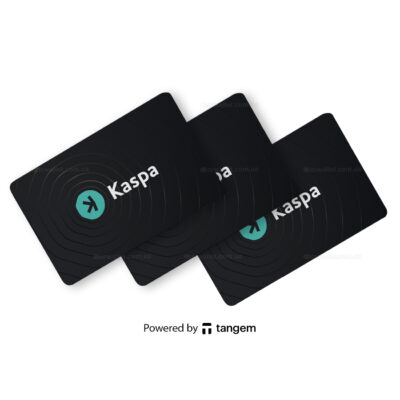 Криптогаманець Tangem Wallet 2.0 набір з 3 карток Black (TG128X3-B)