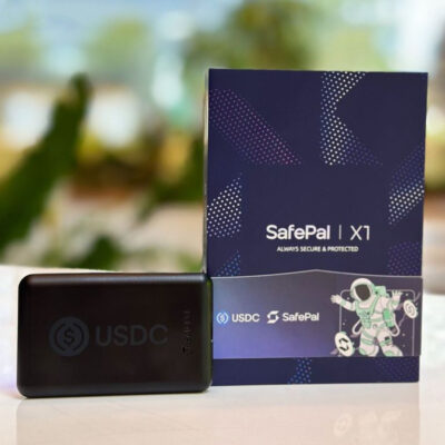 Апаратний криптогаманець SafePal X1 x USDC Limited Edition Чорний (SUSDCX1Black) 2