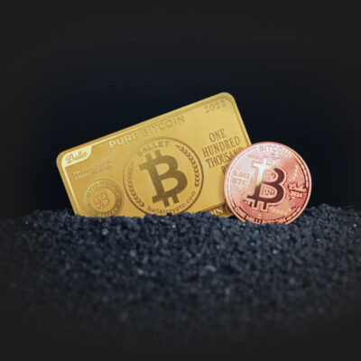 Криптогаманець Ballet Physical Bitcoin One Milli Bitcoin – фізичний біткоїн, баланс не поповнений (197644340835) 10