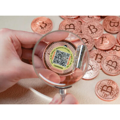 Криптогаманець Ballet Physical Bitcoin One Milli Bitcoin – фізичний біткоїн, баланс не поповнений (197644340835) 7