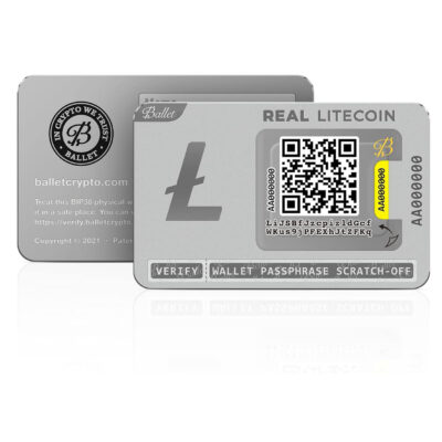 Криптогаманець Ballet REAL Series Litecoin – найпростіше мультивалютне холодне сховище з підтримкою NFT (B07YL1VBDX) 3