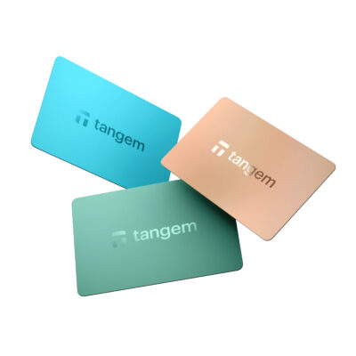 Криптогаманець Tangem Wallet 2.0 набір з 3 карток Trendy Pastel (TG128X3-TP)