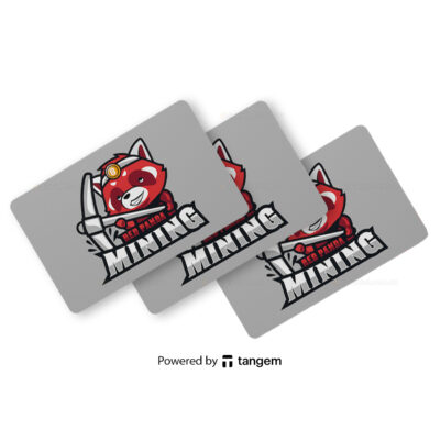 Криптогаманець Tangem 2.0 Red Panda Wallet набір з 3 карток (TG-REDPANDA)