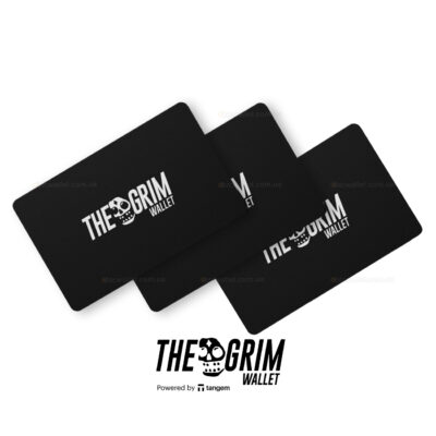 Криптогаманець Tangem 2.0 The Grim Wallet набір з 3 карток (TG-GRIM)