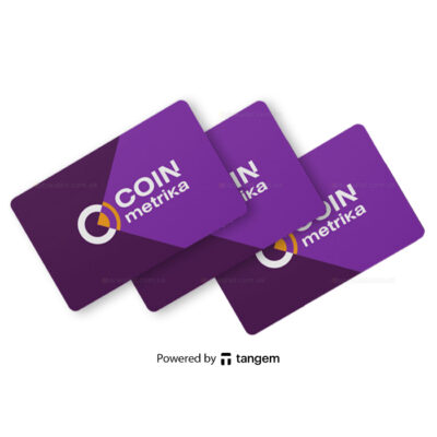 Криптогаманець Tangem 2.0 CoinMetrika Wallet набір з 3 карток (TG-COINM)