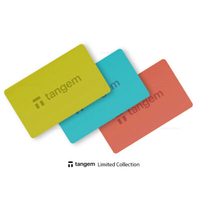 Криптогаманець Tangem Wallet 2.0 набір з 3 карток Vivid (TG128X3-V) 2